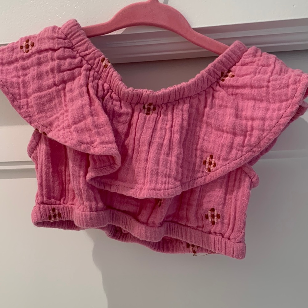 Pink Chicken Crop Top